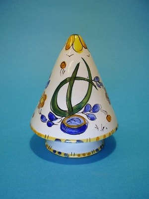 Ceramiche d-Arte di Albisola - Maiolica in stile Calligrafico